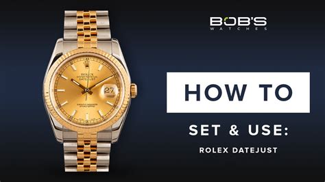 how to change rolex time|change time on rolex datejust.